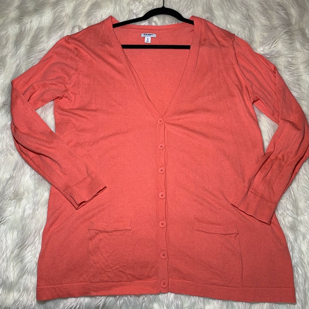 🍁OLD NAVY Button-Front Cardigan Women’s Size XL